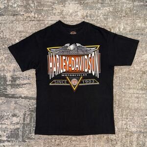 Harley Davidson Vintage 1992 San Antonio Alamo City T-Shirt Size Mens Medium
